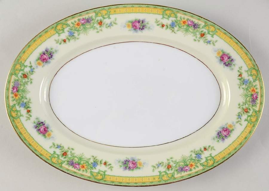 Normandy 13" Oval Serving Platter by KPM-1