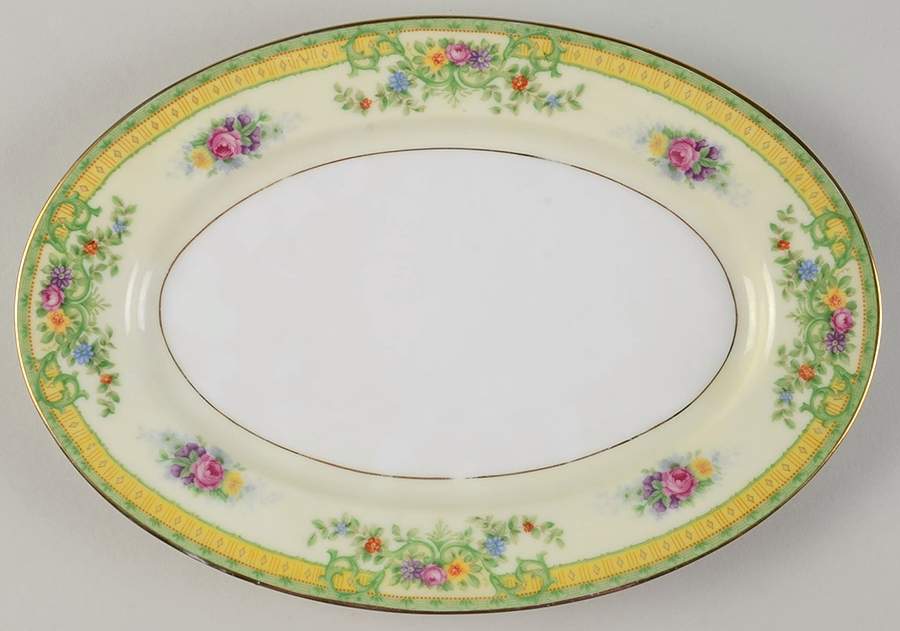 Normandy 11" Oval Serving Platter by KPM-1