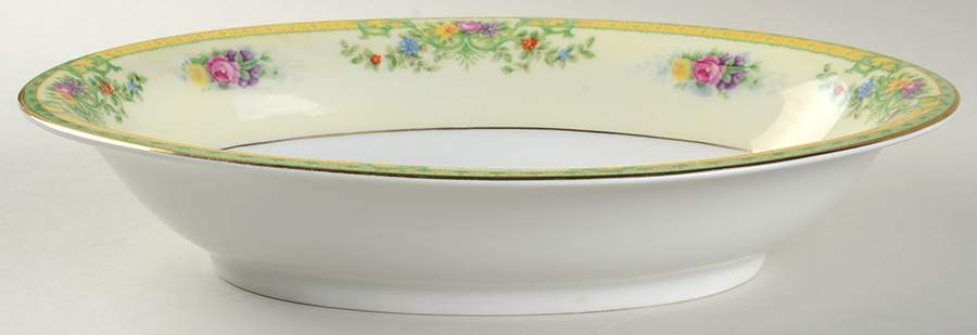 Normandy 10" Oval Vegetable Bowl by KPM-1