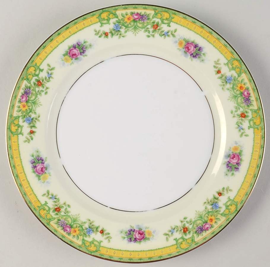 Normandy Luncheon Plate by KPM-1