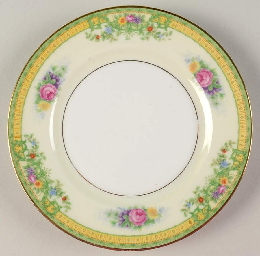 Normandy Bread & Butter Plate by KPM-1