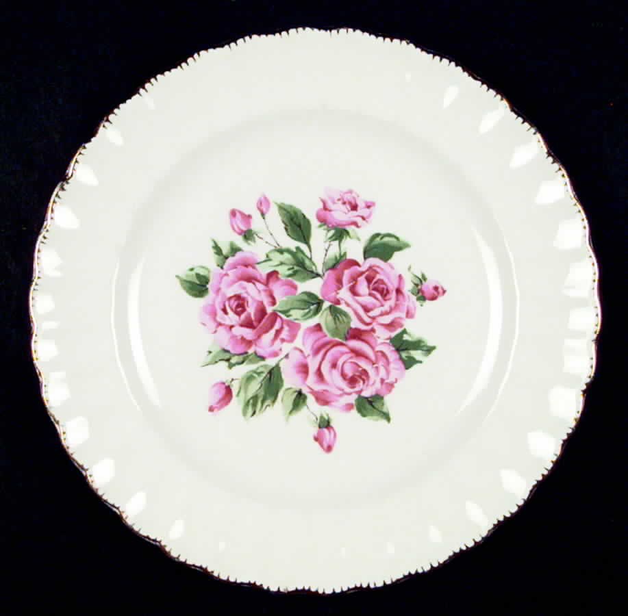 China Bouquet Dinner Plate by Kraftex-1
