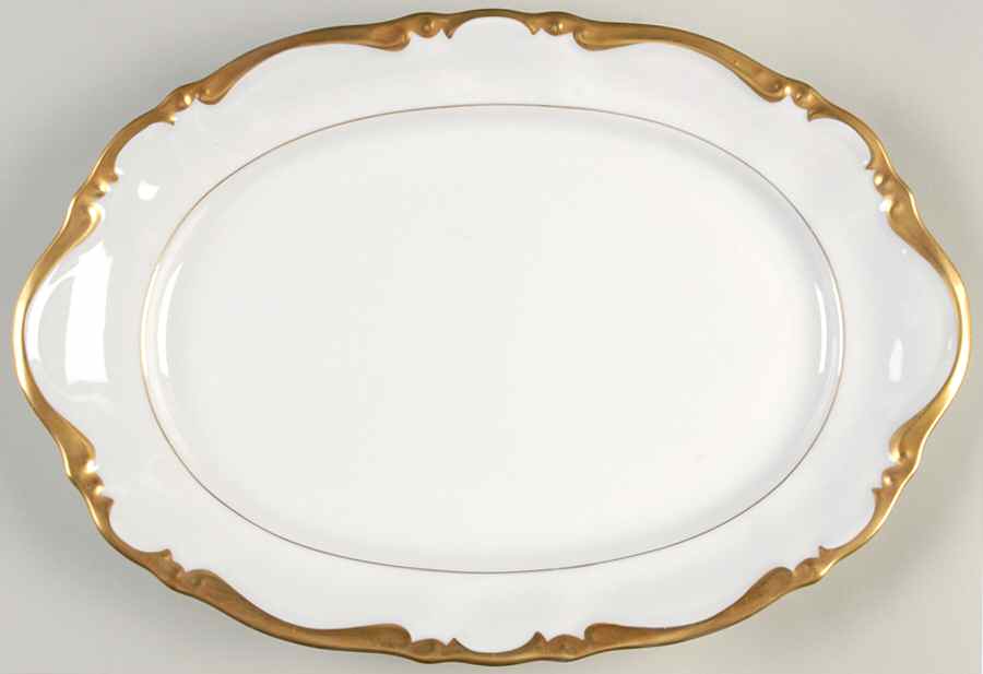 Charmain 15" Oval Serving Platter by Kronester-1