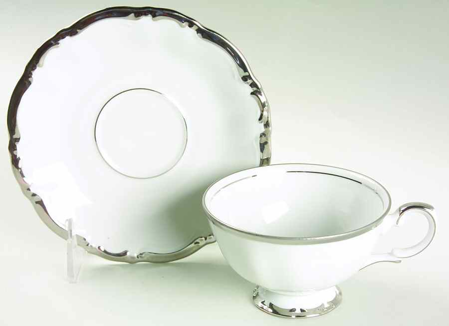 Countess Footed Cup & Saucer Set by Kronester-1