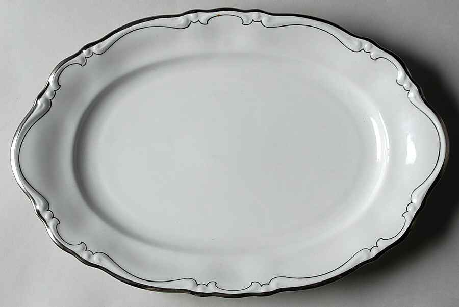 Cromwell 12" Oval Serving Platter by Kronester-1