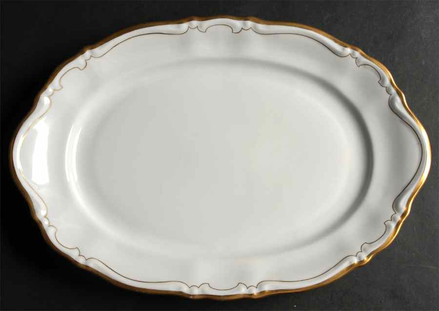 Keystone 15" Oval Serving Platter by Kronester-1