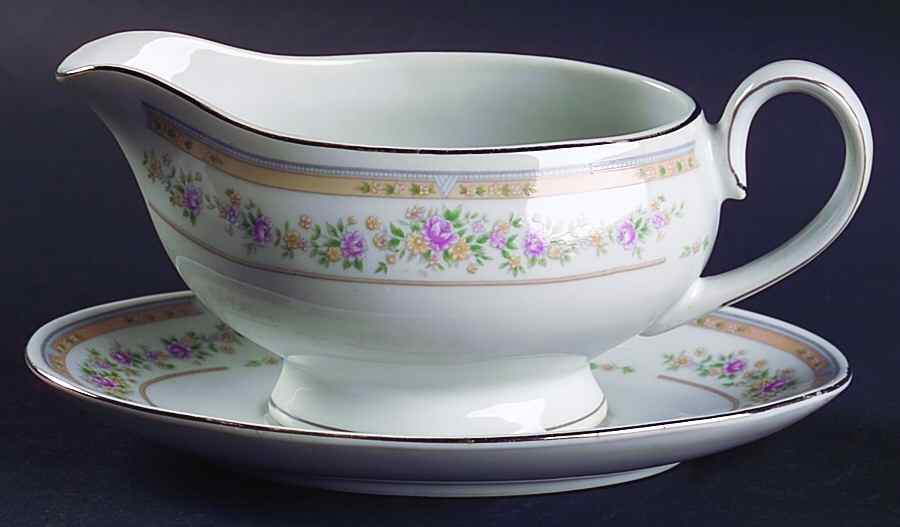 KSA1 Gravy Boat & Underplate by Kentfield & Sawyer-1