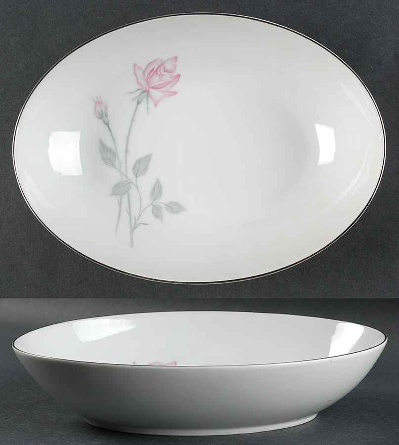 Forever Yours 10" Oval Vegetable Bowl by Kessington-1