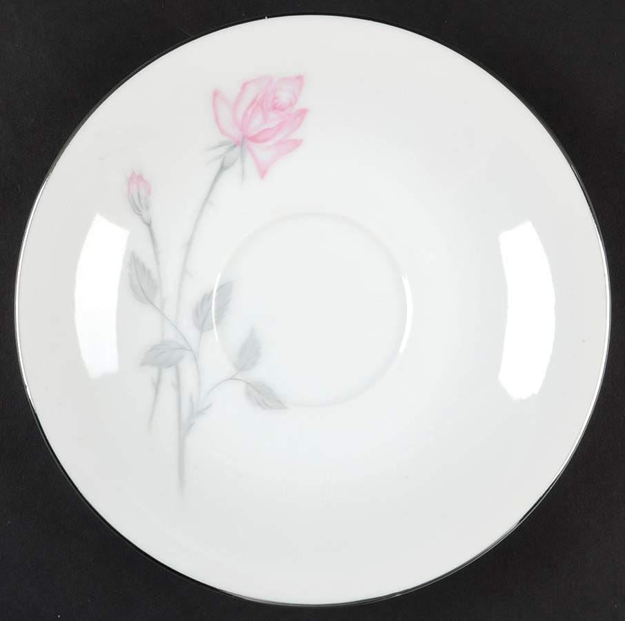 Forever Yours Saucer for Traditional Footed Cup by Kessington-1