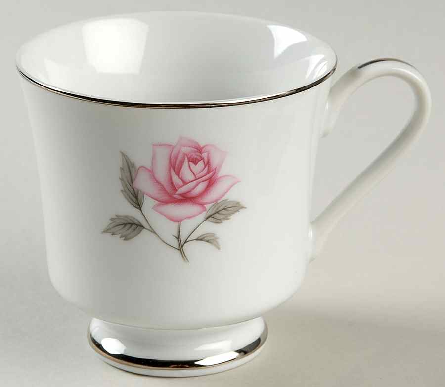Majestic Rose Traditional Footed Cup by Kessington-1