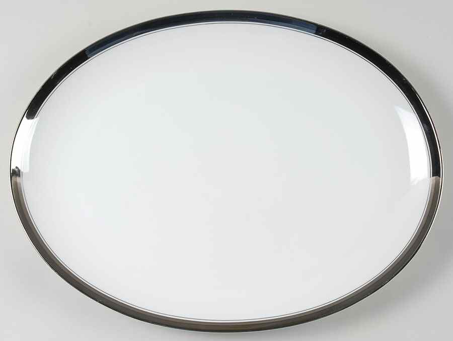 Victoria 14" Oval Serving Platter by Kessington-1