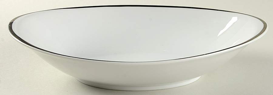 Wedding Band 11" Oval Vegetable Bowl by Kessington-1