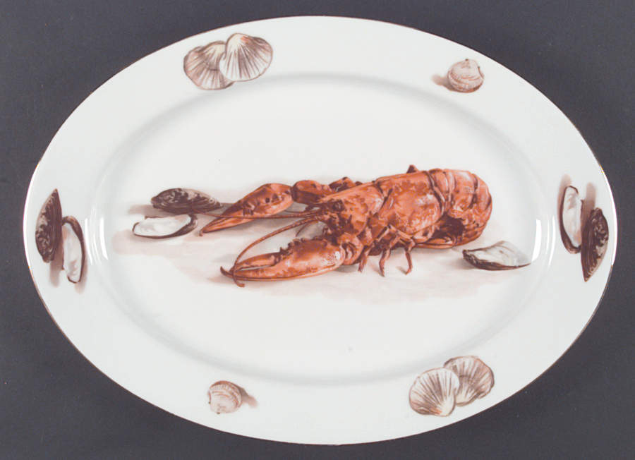 JKW5 14" Oval Serving Platter by JKW Bavaria-1
