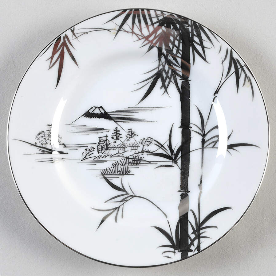 KUT1 Bread & Butter Plate by Kutani-1