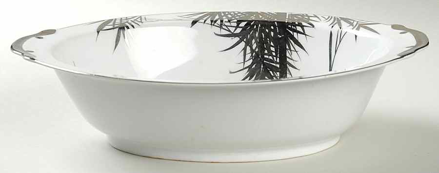 KUT1 10" Oval Vegetable Bowl by Kutani-1