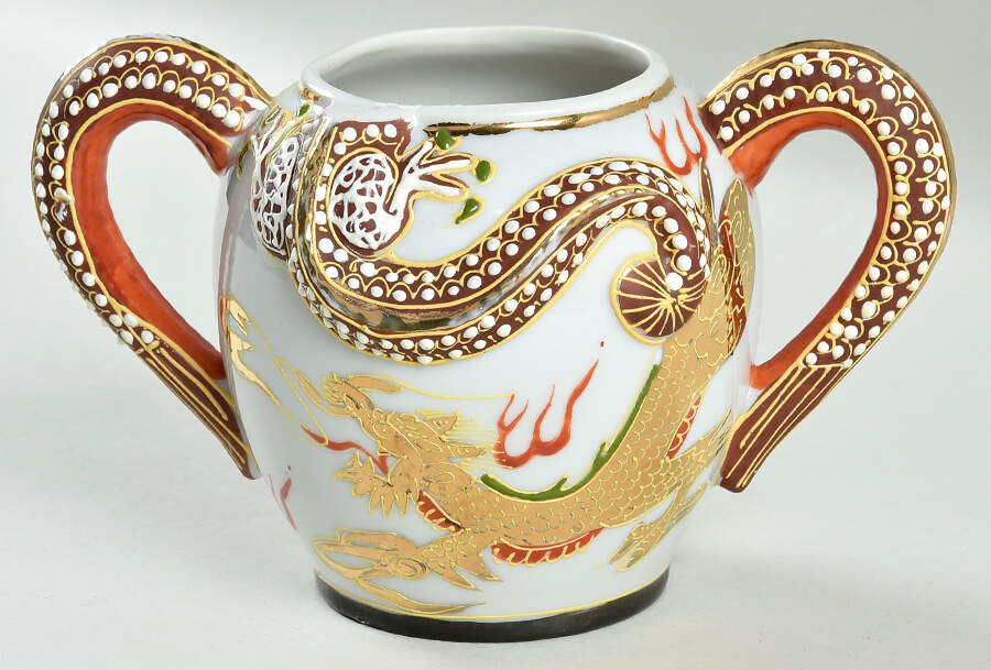 KUT24 Sugar Bowl No Lid by Kutani-1