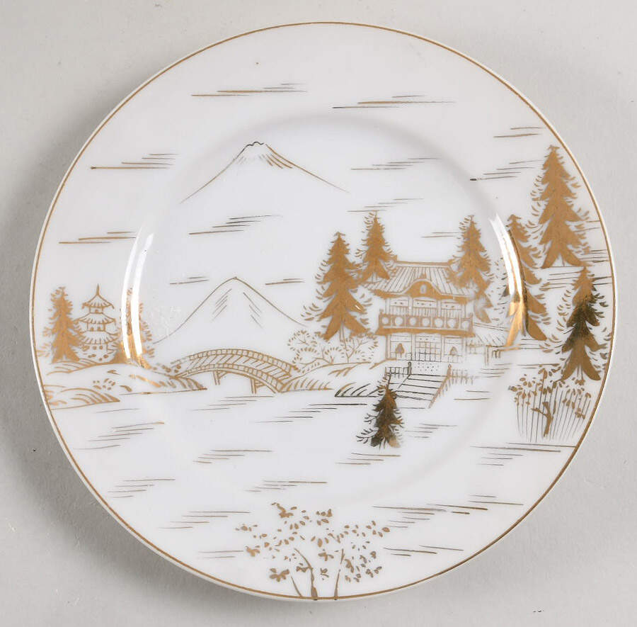 KUT30 Bread & Butter Plate by Kutani-1