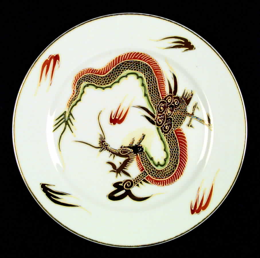 KUT4 Dinner Plate by Kutani-1