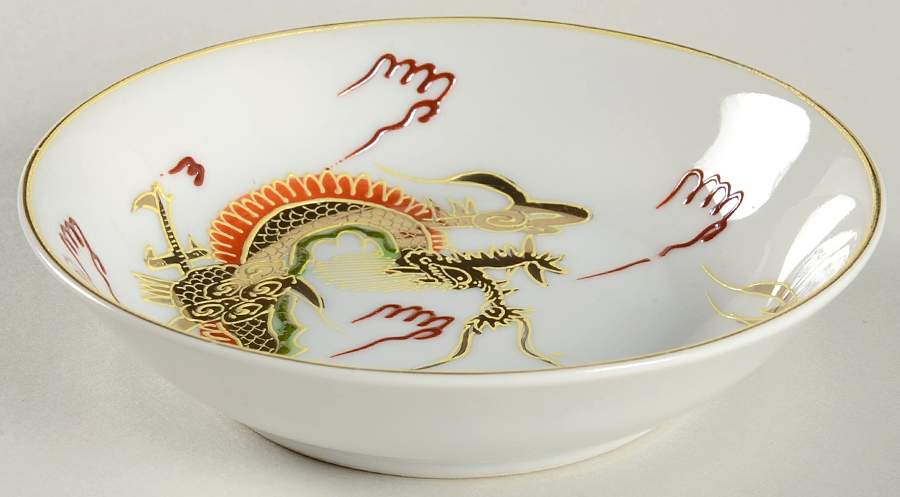 KUT4 Fruit/Dessert (Sauce) Bowl by Kutani-1