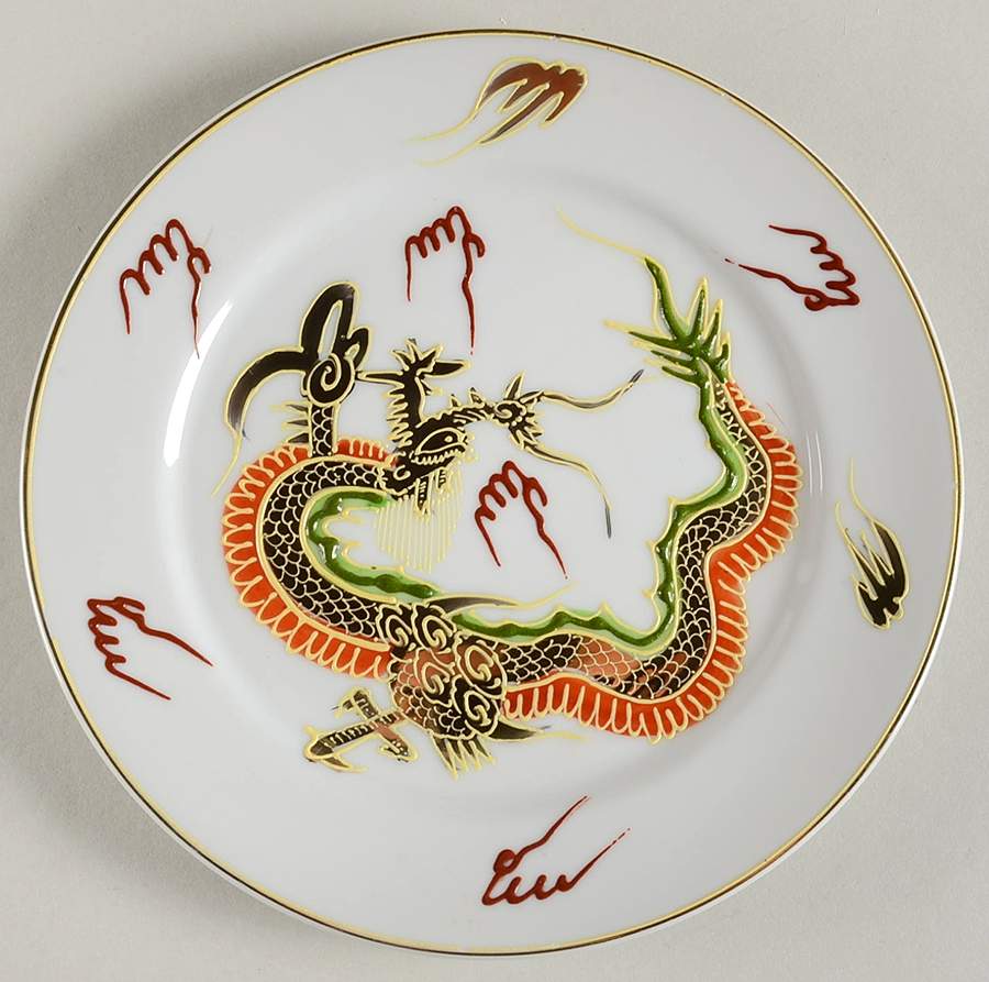 KUT4 Bread & Butter Plate by Kutani-1