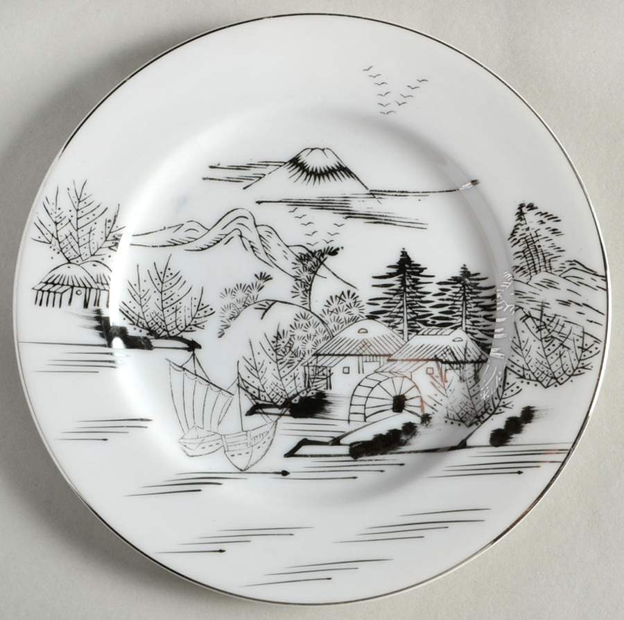 KUT6 Bread & Butter Plate by Kutani-1
