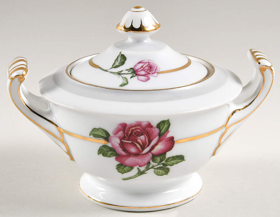 Carmen Sugar Bowl & Lid by Kyoto-1