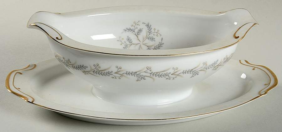 Claridge Gravy Boat with Attached Underplate by Kyoto-1