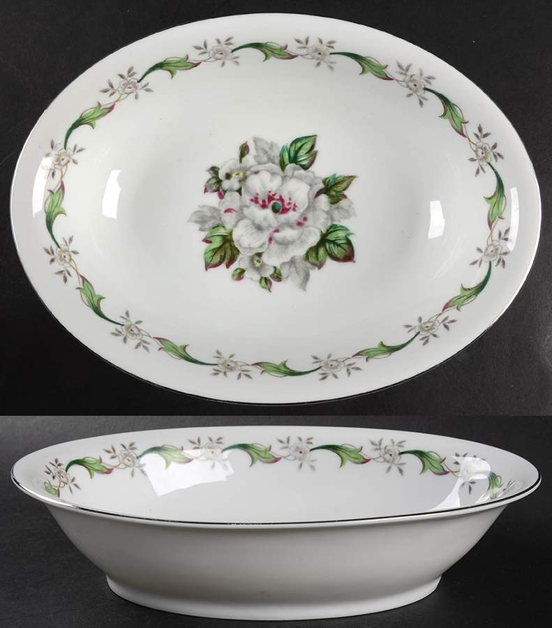 Colombia 10" Oval Vegetable Bowl by Kyoto-1