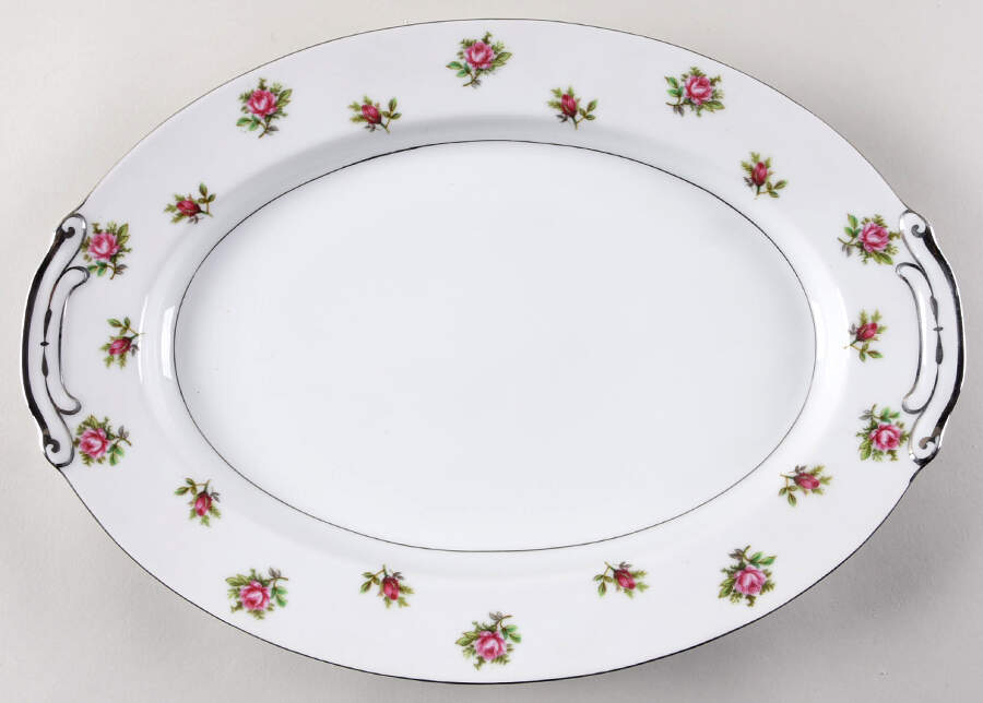 Dorchester 14" Oval Serving Platter by Kyoto-1