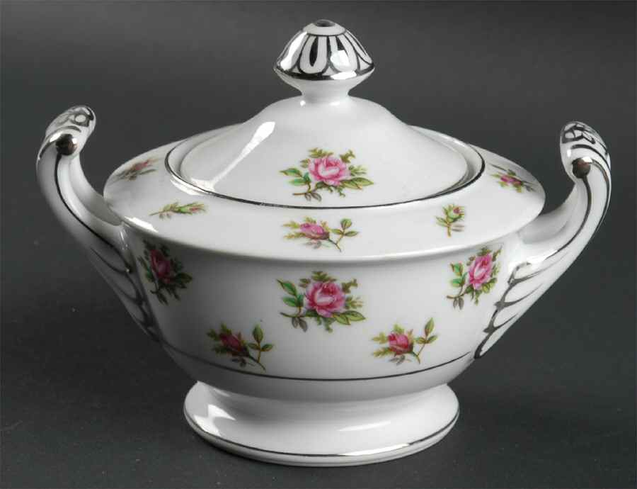 Dorchester Sugar Bowl & Lid by Kyoto-1