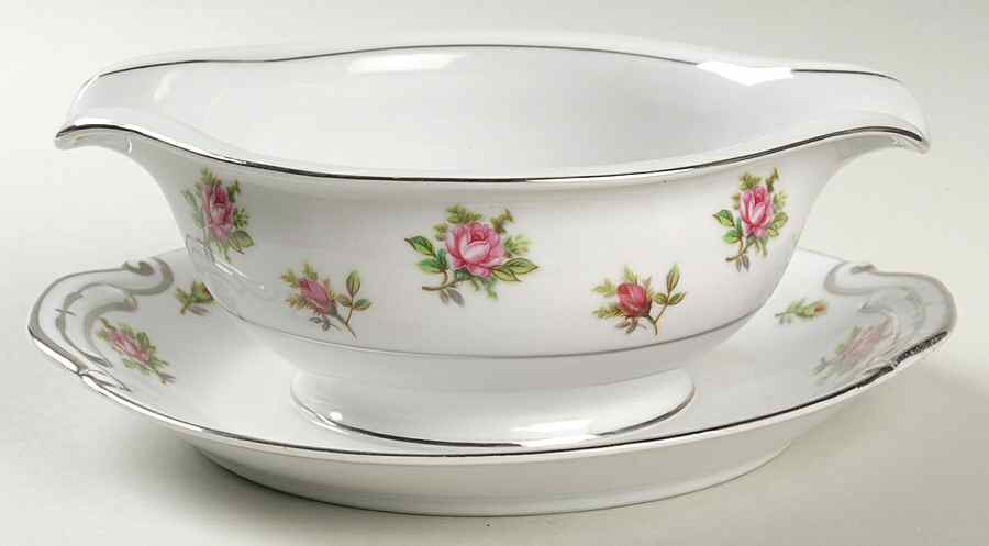 Dorchester Gravy Boat with Attached Underplate by Kyoto-1