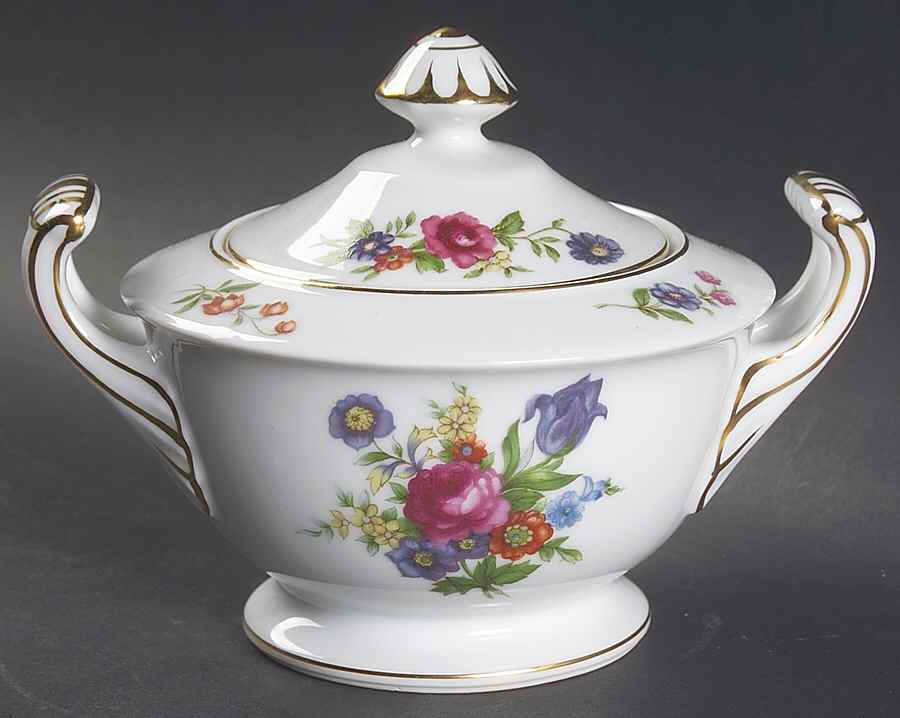 Dresden Sugar Bowl & Lid by Kyoto-1