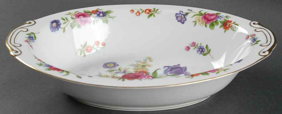 Dresden 10" Oval Vegetable Bowl by Kyoto-1