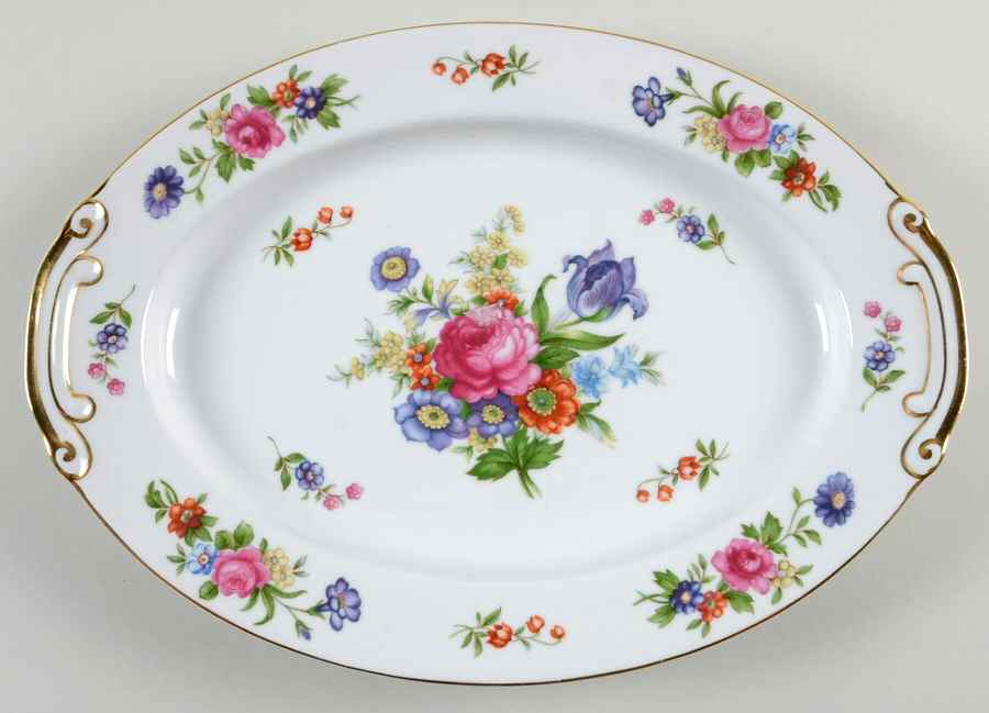 Dresden 12" Oval Serving Platter by Kyoto-1