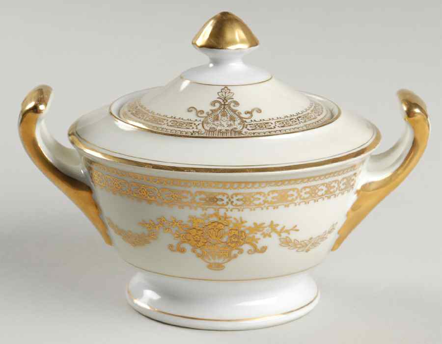 Duchesse Sugar Bowl & Lid by Kyoto-1