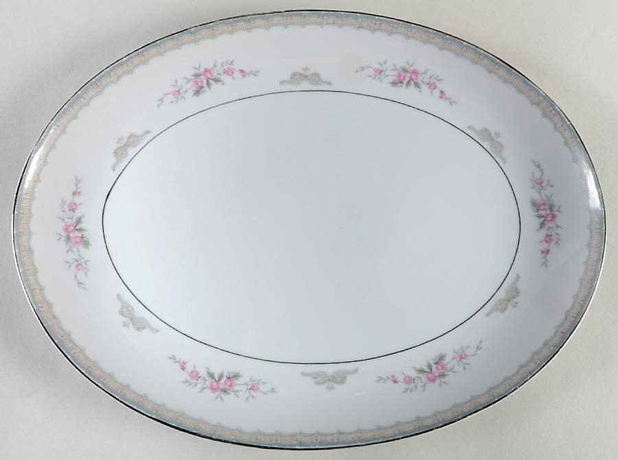 Edgewood 14" Oval Serving Platter by Kyoto-1