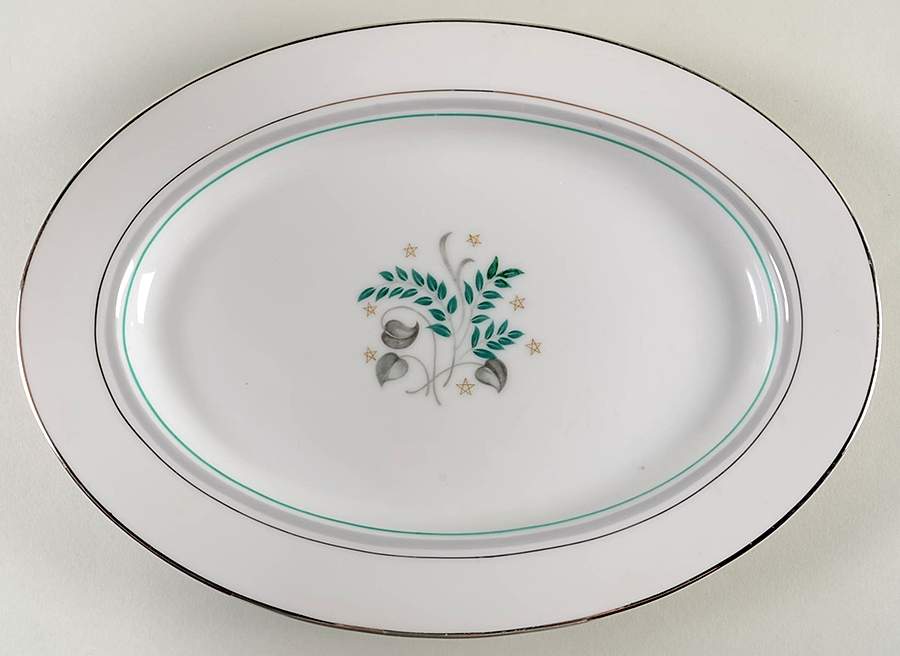 Elizabeth 12" Oval Serving Platter by Kyoto-1