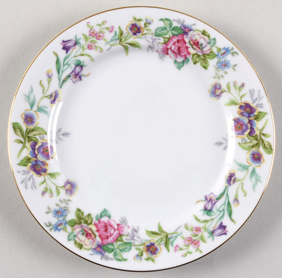 Flora Salad Plate by Kyoto-1