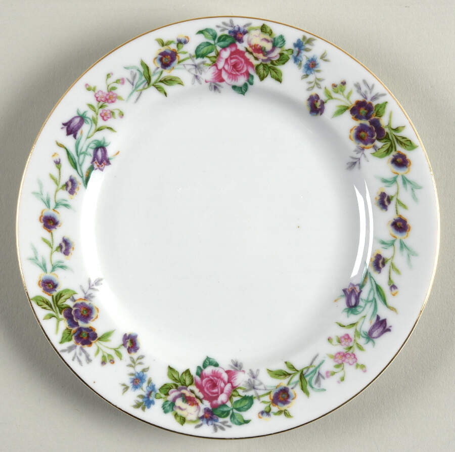 Flora Bread & Butter Plate by Kyoto-1