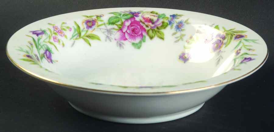 Flora Rim Fruit/Dessert (Sauce) Bowl by Kyoto-1
