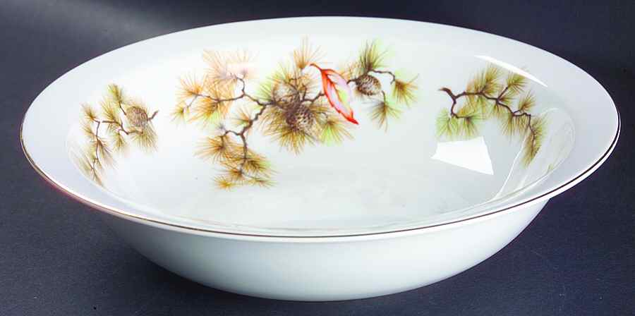 Forest 9" Round Vegetable Bowl by Kyoto-1