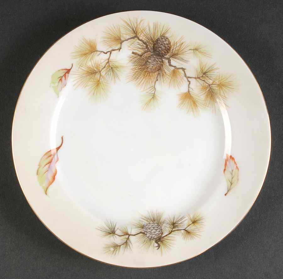 Forest Bread & Butter Plate by Kyoto-1