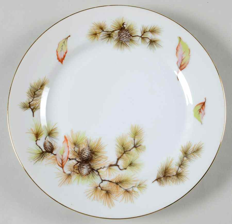 Forest Salad Plate by Kyoto-1
