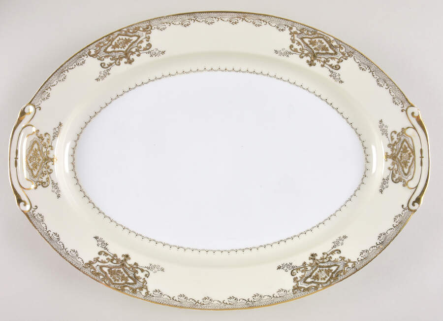Goldana 16" Oval Serving Platter by Kyoto-1