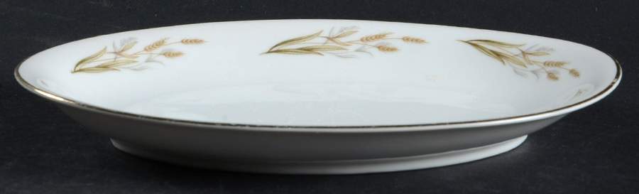 Gold Wheat Relish/Gravy Underplate by Kyoto-1