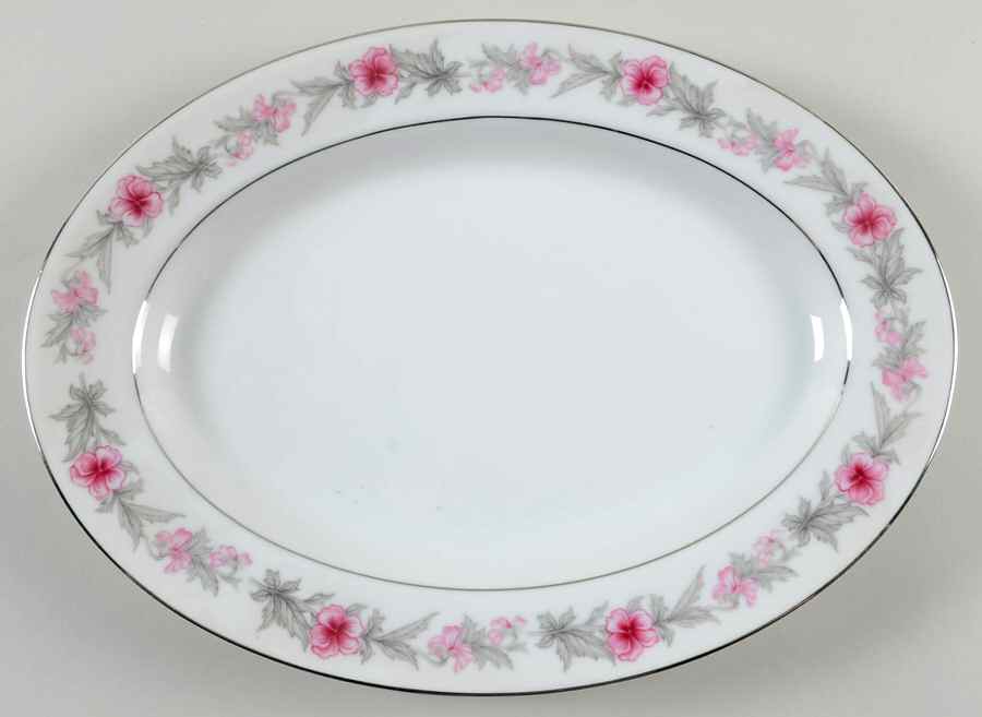 Joanne 12" Oval Serving Platter by Kyoto-1