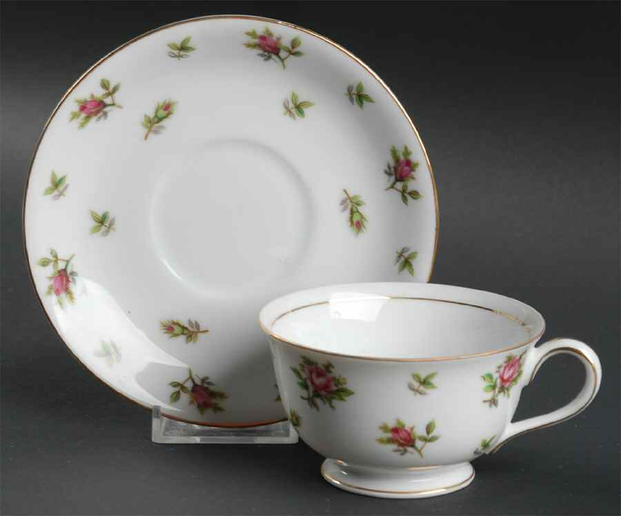 Lancaster Footed Cup & Saucer Set by Kyoto-1