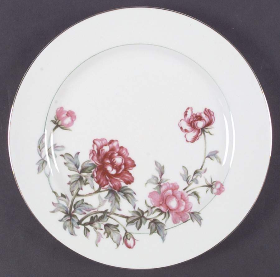 Peony Dinner Plate by Kyoto-1