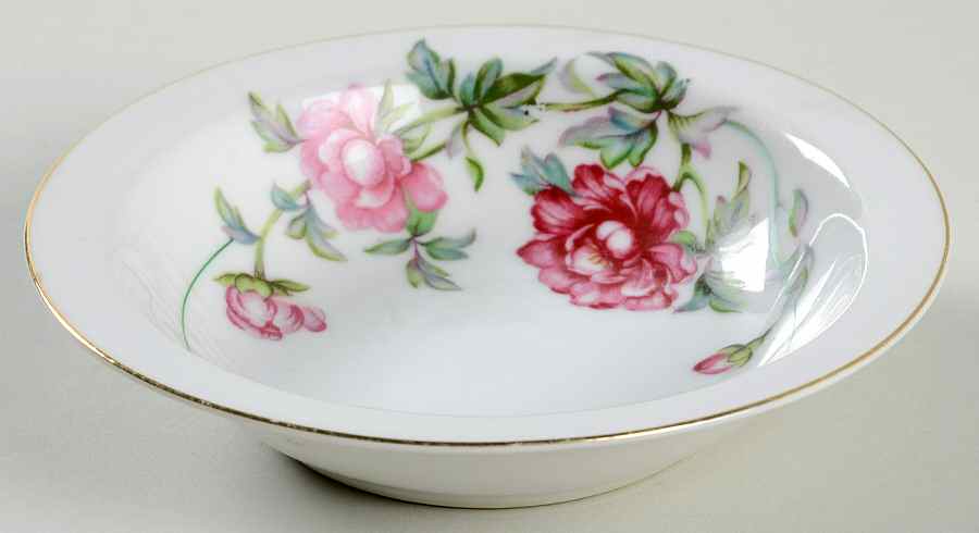 Peony Rim Fruit/Dessert (Sauce) Bowl by Kyoto-1