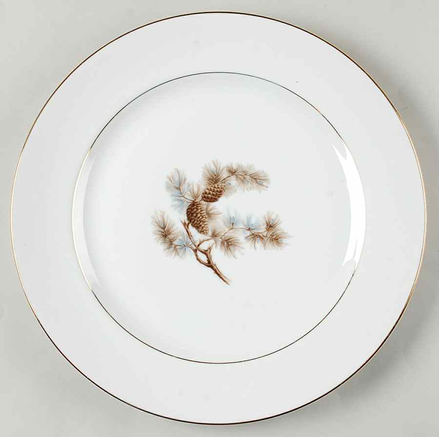 Pine Cone 12" Chop Plate (Round Platter) by Kyoto-1